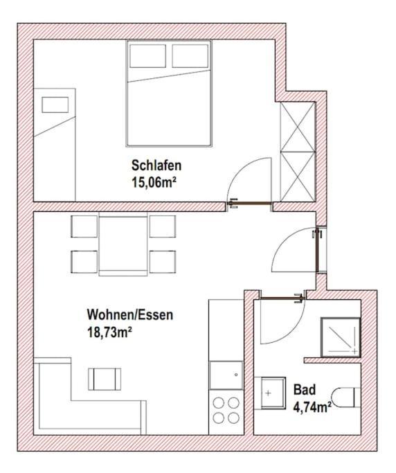 Kiel-russee Familienwohnung, Lademoeglichkeit, Co2 Frei